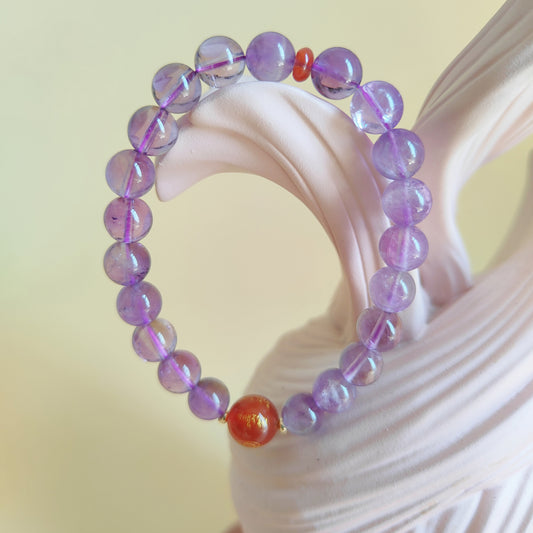 Red God of Wealth Amethyst